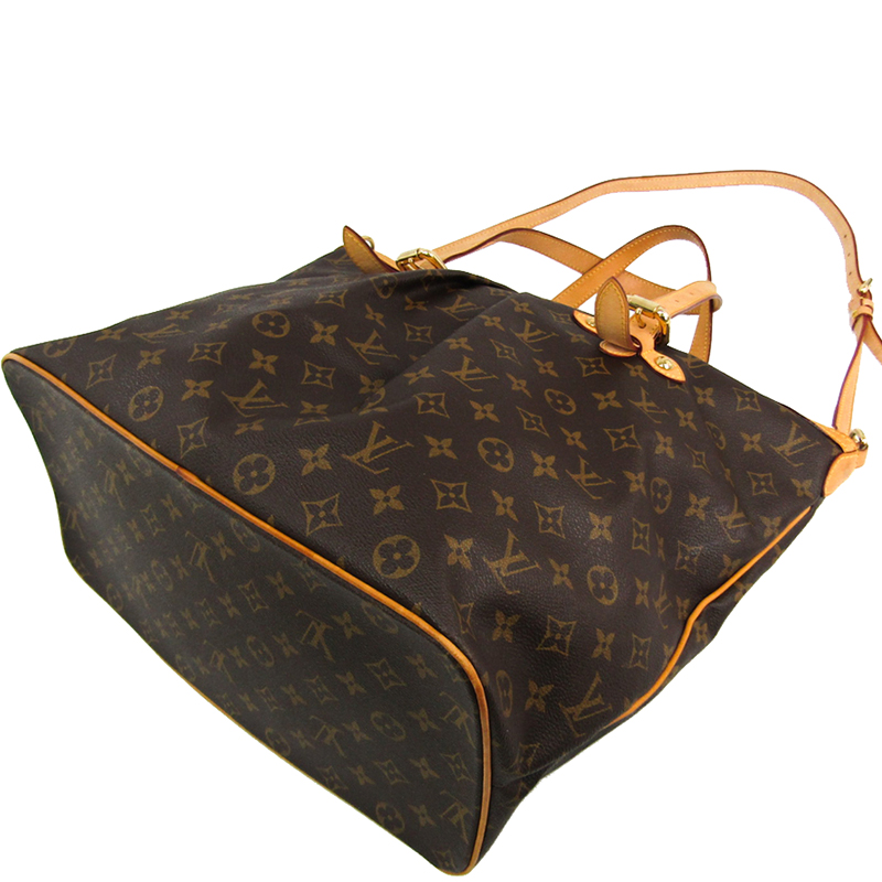 

Louis Vuitton Monogram Canvas Palermo GM Bag, Brown