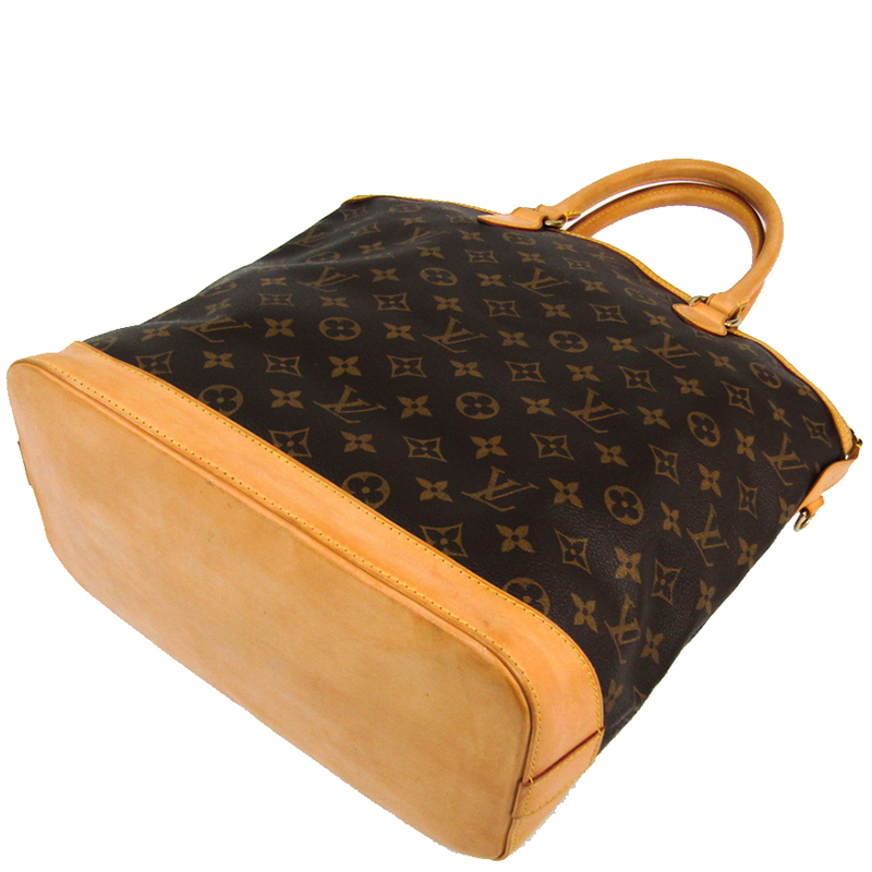 

Louis Vuitton Monogram Lockit Vertical Bag, Brown