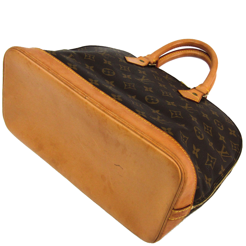 

Louis Vuitton Monogram Canvas Alma PM Bag, Brown