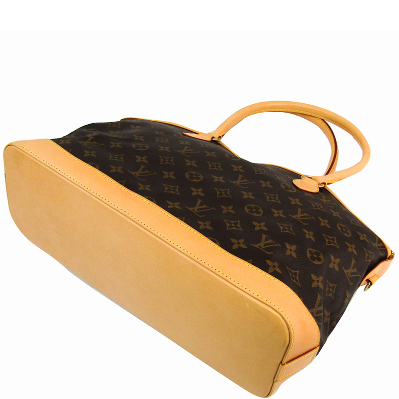 

Louis Vuitton Monogram Canvas Lockit Horizontal Bag, Brown