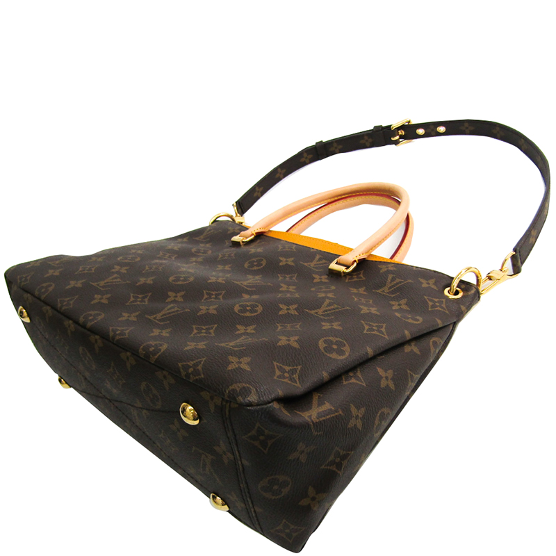 

Louis Vuitton Saffron Monogram Pallas Bag, Brown