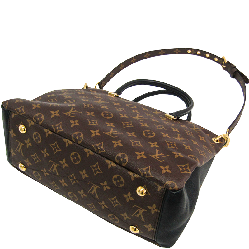 

Louis Vuitton Noir Monogram Canvas Pallas Bag, Brown