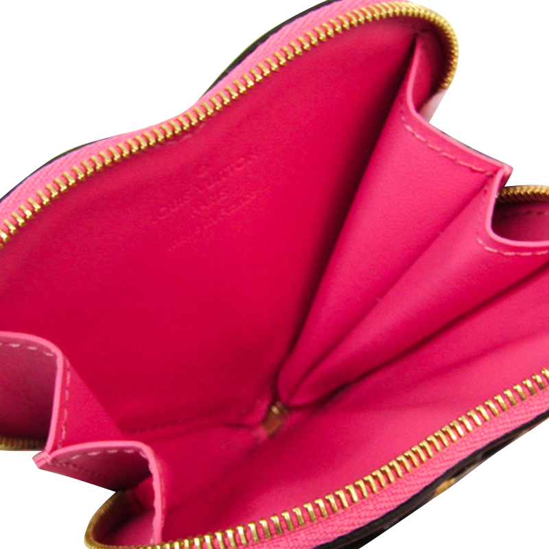 

Louis Vuitton Pink/Purple Monogram Vernis Porte Monnaies Cruer Coin Case