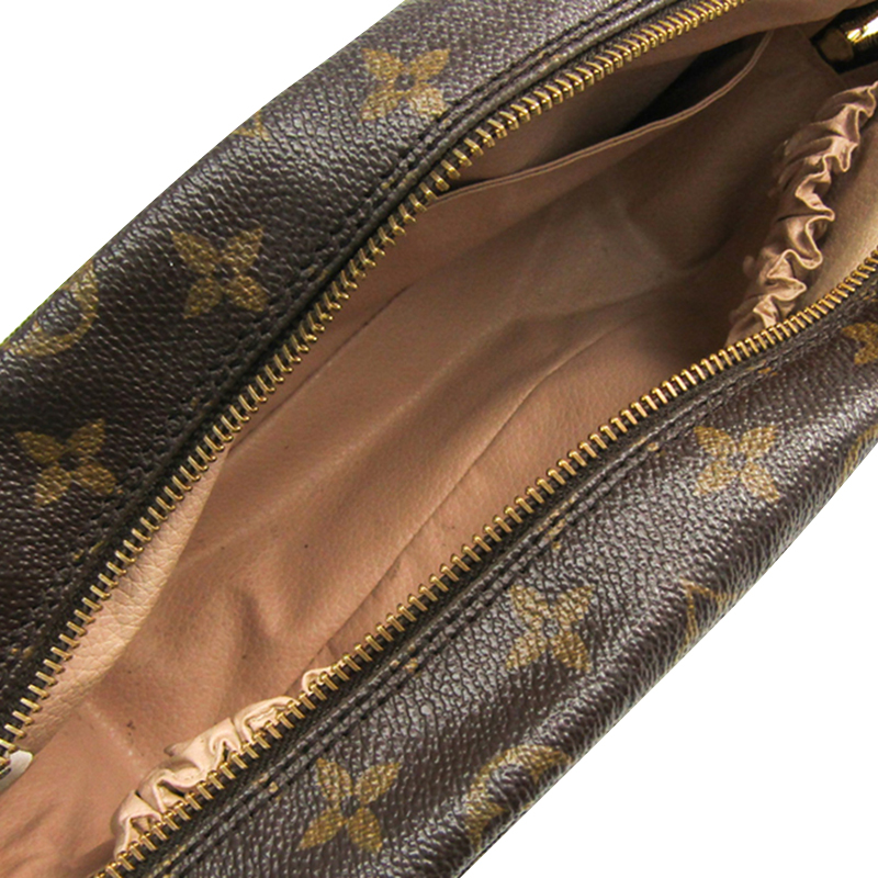 

Louis Vuitton Monogram Canvas Trousse Toilette 28 Pouch, Brown