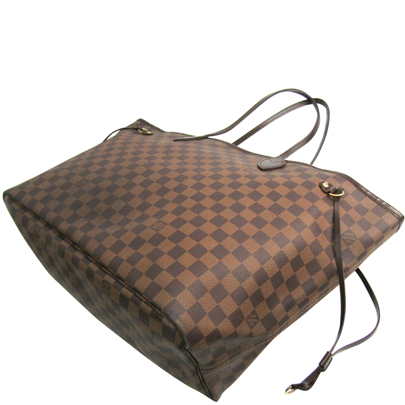 

Louis Vuitton Damier Ebene Canvas Neverfull GM Bag, Brown