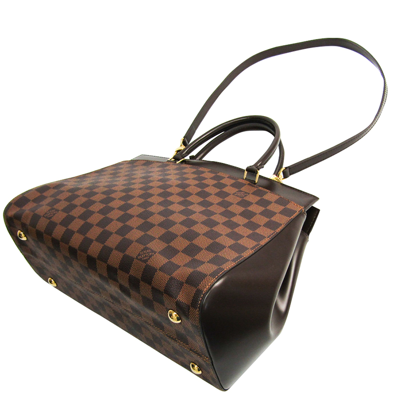 

Louis Vuitton Damier Ebene Canvas Rivoli MM Bag, Brown