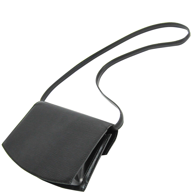 

Louis Vuitton Noir Epi Leather Presbourg Shoulder Bag, Black