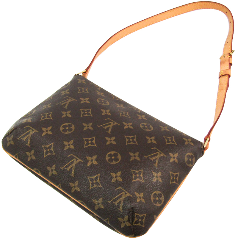 

Louis Vuitton Monogram Musette Tango Short Strap Shoulder Bag, Brown