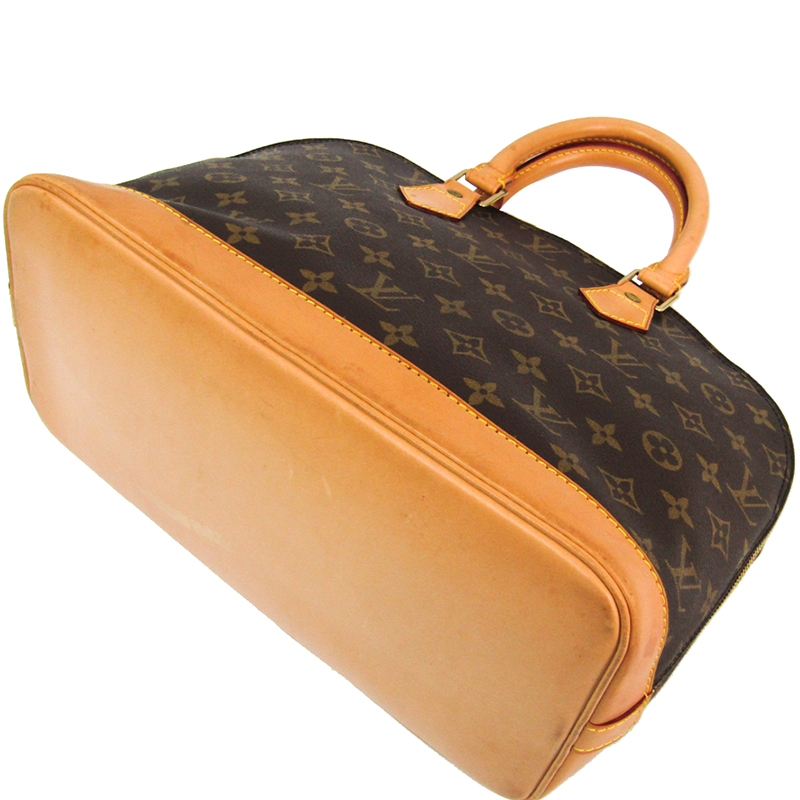 

Louis Vuitton Monogram Canvas Alma PM Bag, Brown