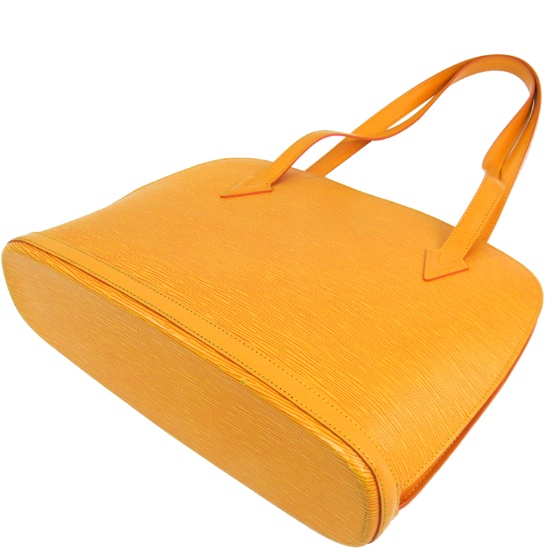 

Louis Vuitton Jaune Epi Leather Lussac Bag, Yellow