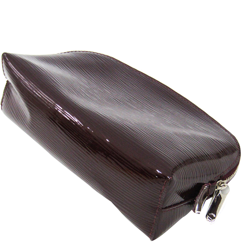 Louis Vuitton Epi Electric Cosmetic Pouch - Burgundy Cosmetic Bags