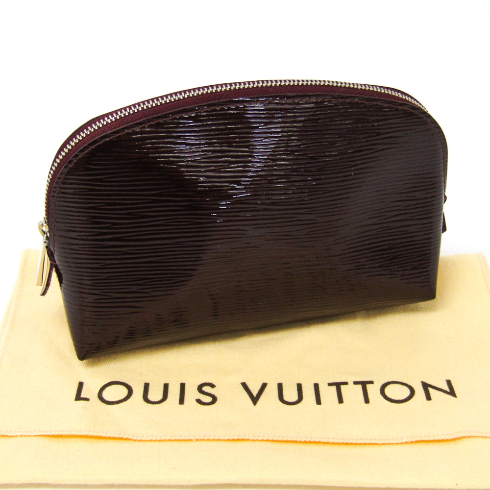 Louis Vuitton Epi Electric Cosmetic Pouch - Burgundy Cosmetic Bags