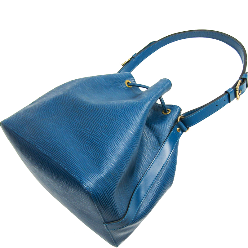 

Louis Vuitton Toledo Blue Epi Leather Petit Noe Bag