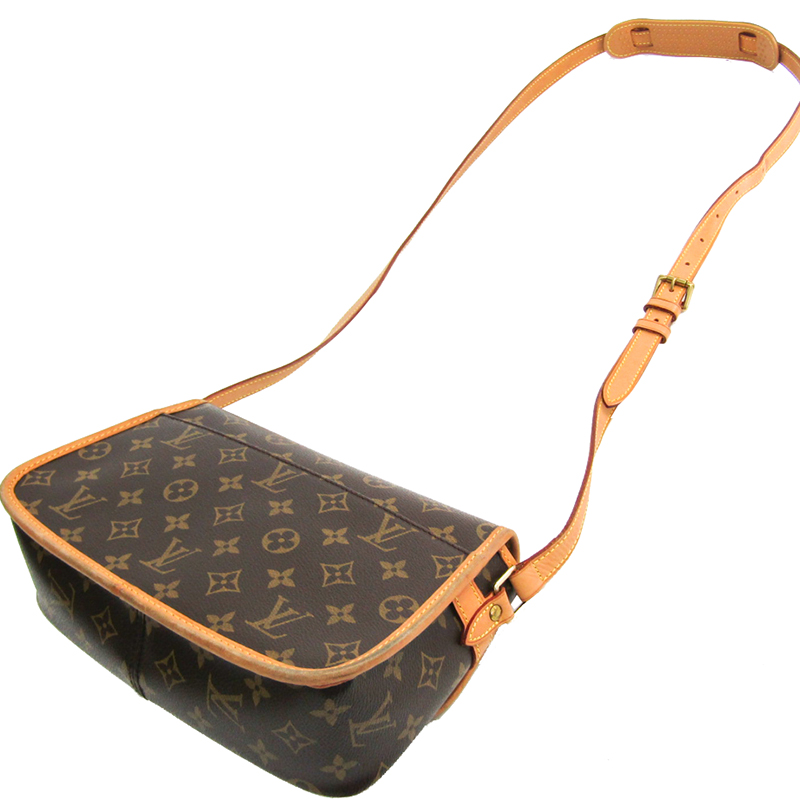 

Louis Vuitton Monogram Canvas Sologne Crossbody Bag, Brown