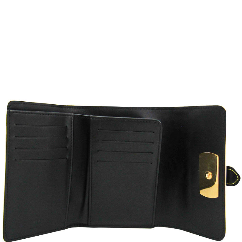 

Louis Vuitton Black Suhali Leather Le Somptueux Wallet