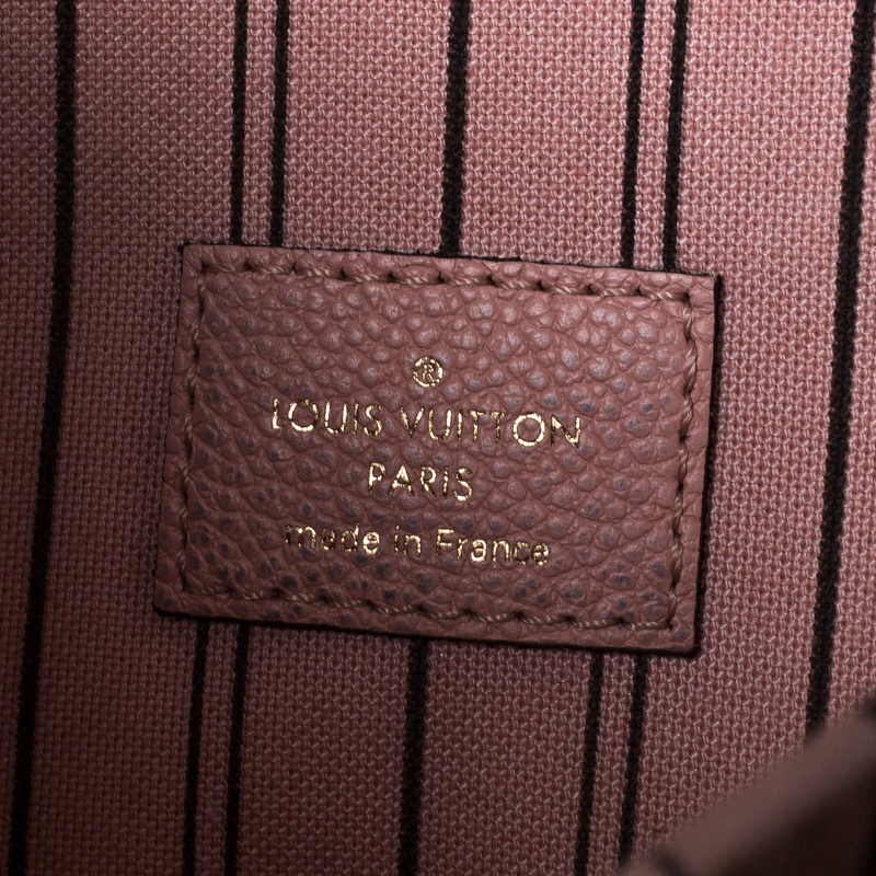 Louis Vuitton Pink Monogram Empreinte Pochette Metis QJB0UE1DPB012