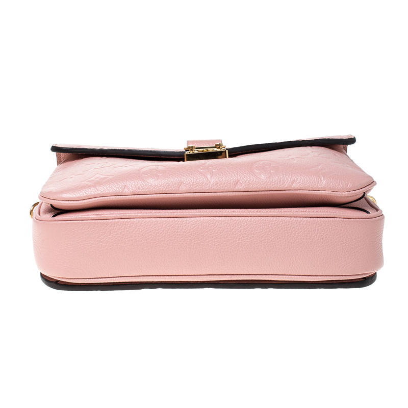Louis Vuitton Baby Pink Monogram Empreinte Pochette Metis Bag Louis Vuitton | TLC