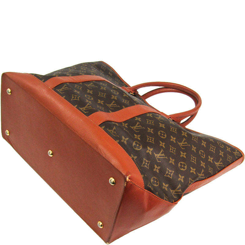 

Louis Vuitton Monogram Canvas Vintage Sac Weekend GM Bag, Brown