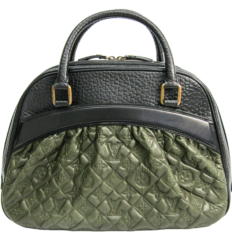 Louis Vuitton Khaki Monogram Leather Limited Edition Mizi Vienna Bag Louis Vuitton | TLC