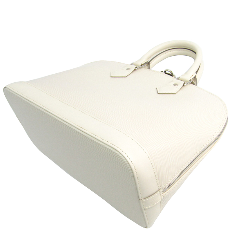 

Louis Vuitton Ivory Epi Leather Alma Bag, White