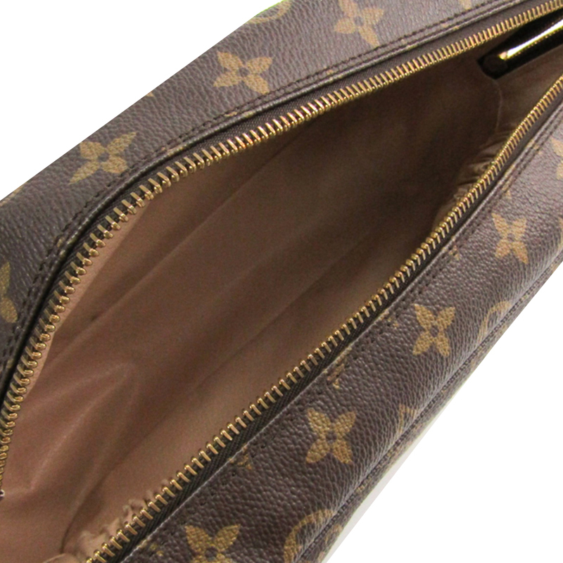 

Louis Vuitton Monogram Canvas Trousse Toilette 28 Cosmetic Case, Brown