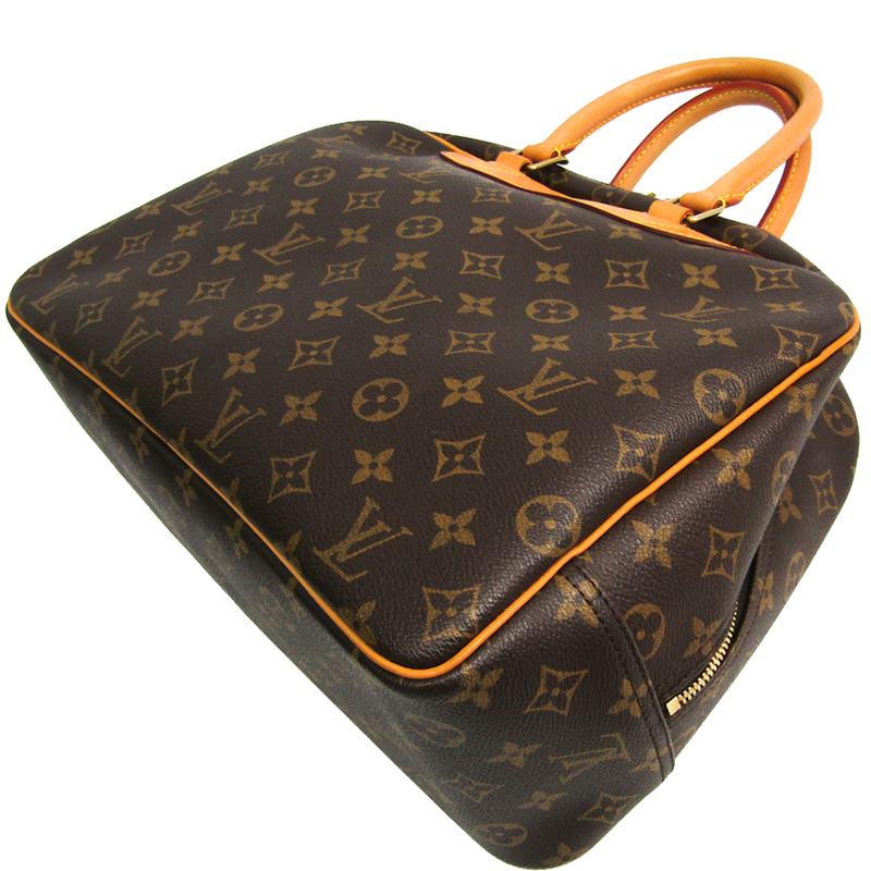

Louis Vuitton Monogram Canvas Deauville Bag, Brown
