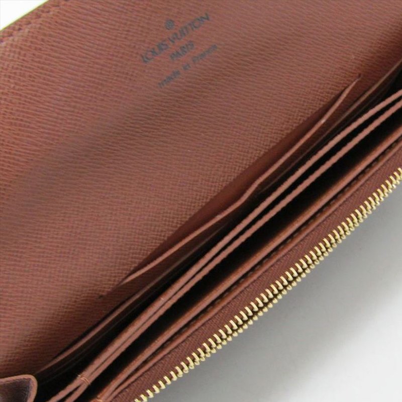 

Louis Vuitton Monogram Long Bifold Wallet, Brown