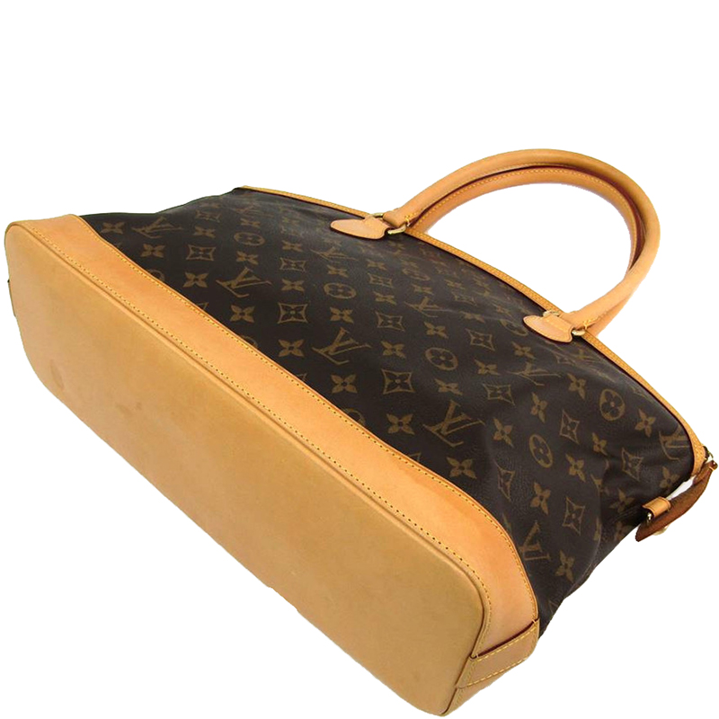 

Louis Vuitton Monogram Canvas Lockit Horizontal Bag, Brown