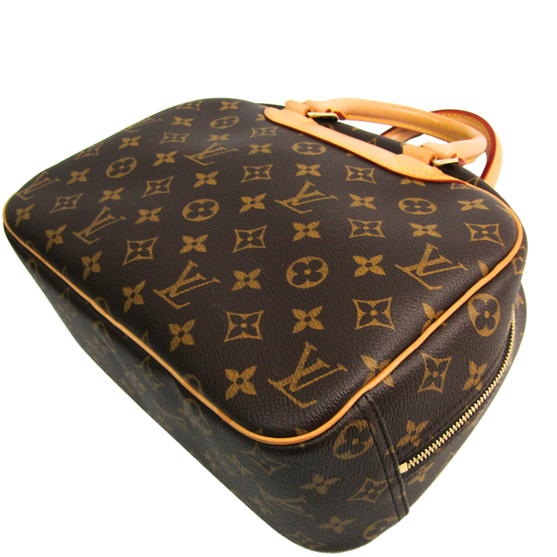 

Louis Vuitton Monogram Canvas Trouville Bag, Brown