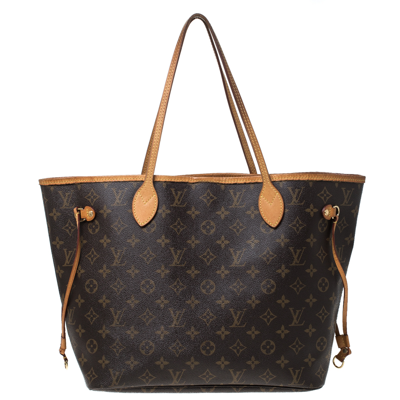 Louis Vuitton Monogram Canvas Neverfull MM Bag