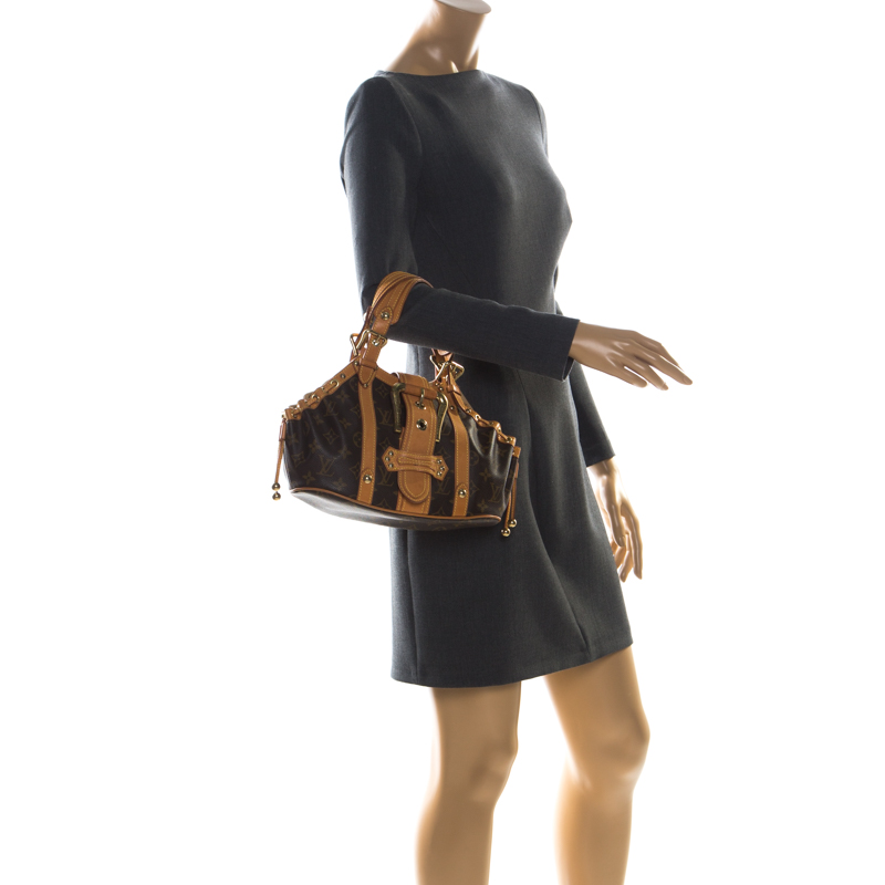 

Louis Vuitton Monogram Canvas Theda GM Bag, Brown