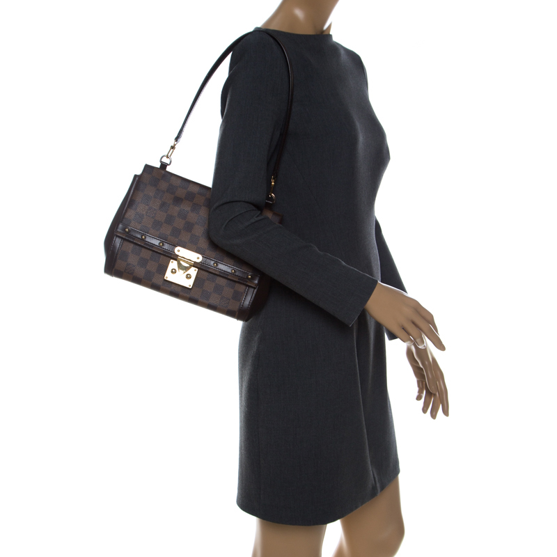

Louis Vuitton Damier Ebene Canvas Venice Bag, Brown