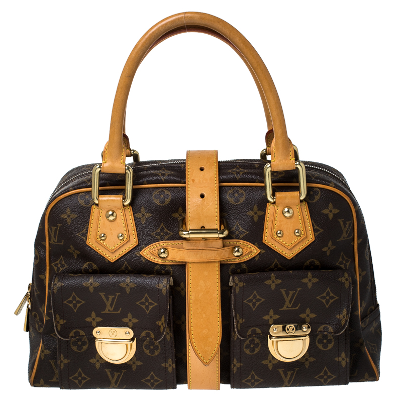 مملوكة مسبقًا حقيبة لوي فيتون مانهاتن كانفاس مونوغرامي GM