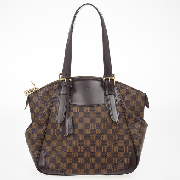 Pre Owned Louis Vuitton Damier Ebene Verona MM