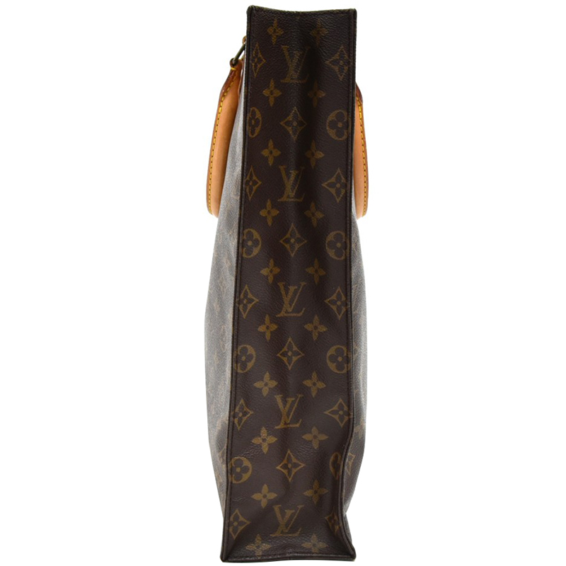 

Louis Vuitton Monogram Canvas Sac Plat Bag, Brown