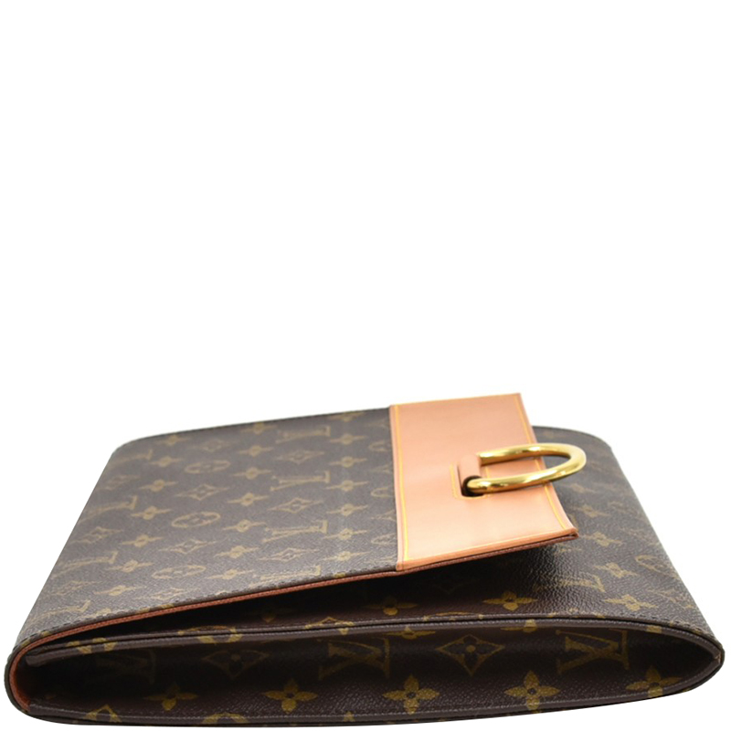 

Louis Vuitton Monogram Lena Pochette Clutch Bag, Brown