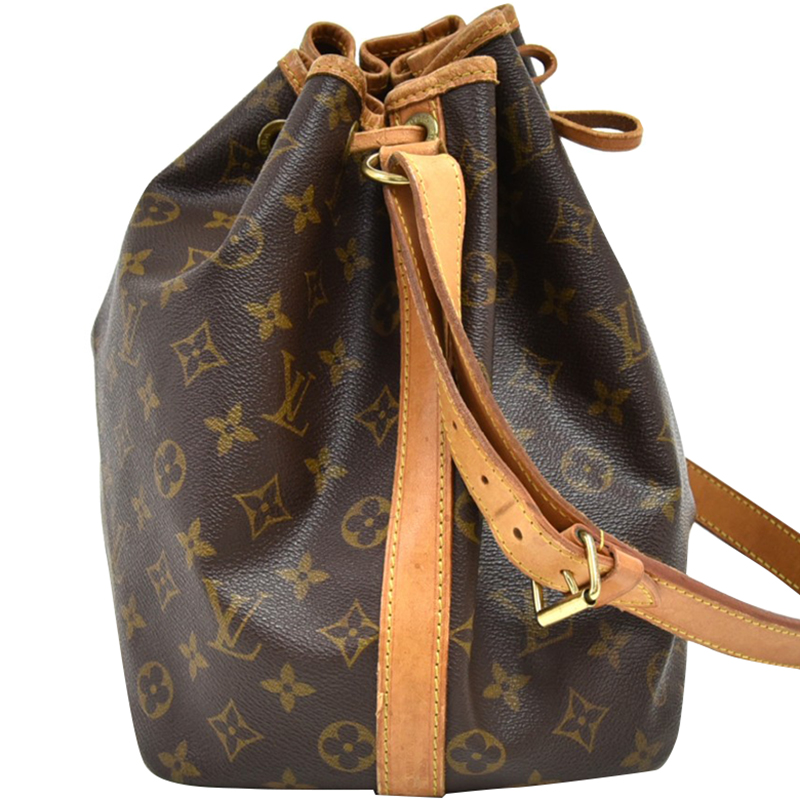 

Louis Vuitton Monogram Canvas Petit Noe Bag, Brown