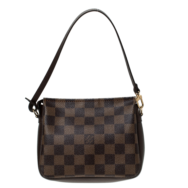 مملوكة مسبقًا Louis Vuitton Damier Ebene Canvas Trousse Pochette Bag