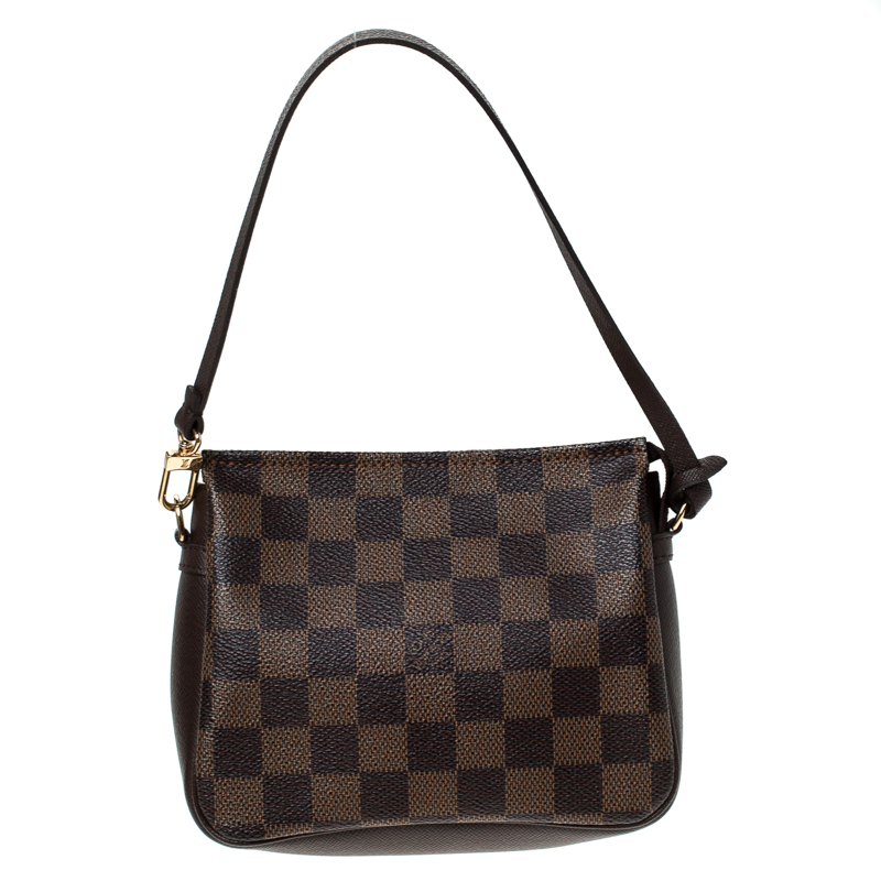 Louis Vuitton Trousse Pochette Damier Ebene, Luxury, Bags