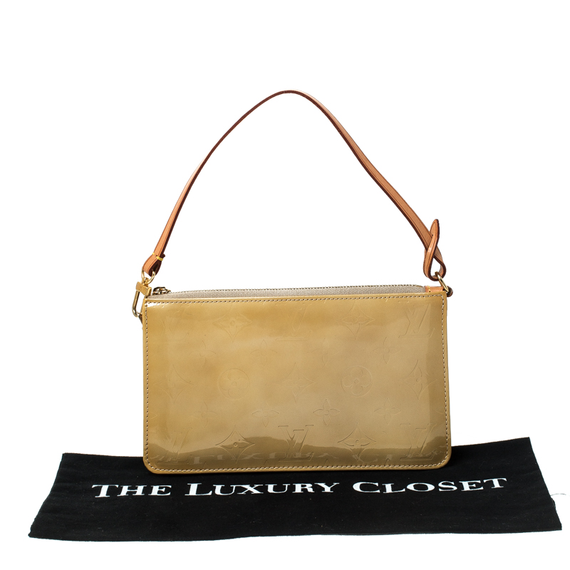 Louis Vuitton Peppermint Monogram Vernis Lexington Pochette Bag - Yoogi's  Closet
