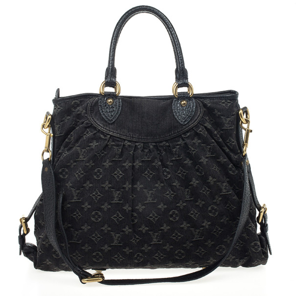 مملوكة مسبقًا Louis Vuitton Monogram Denim Neo Cabby MM Satchel Handbag