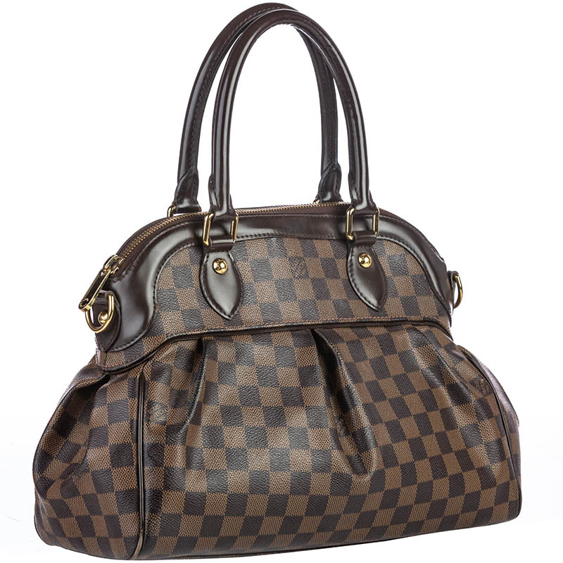 

Louis Vuitton Damier Ebene Canvas Trevi PM Bag, Brown