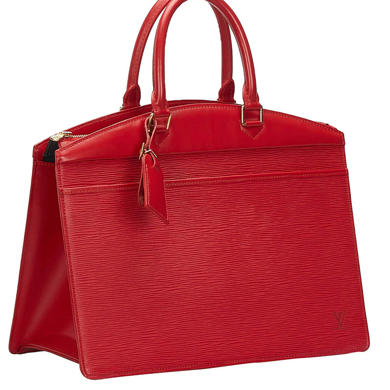 

Louis Vuitton Red Epi Leather Riviera Bag