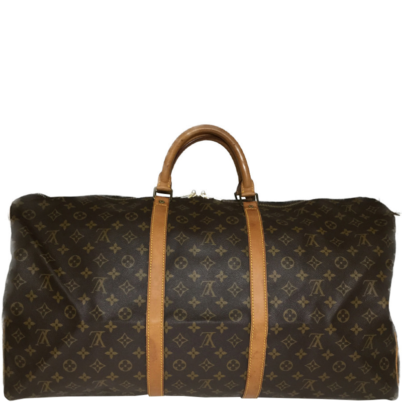 

Louis Vuitton Monogram Canvas Keepall 50 Bag, Brown