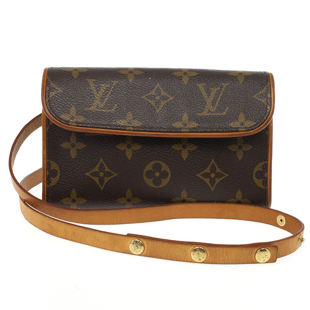 Pre Owned Louis Vuitton Pochette Monogram Twin GM Shoulder Bag