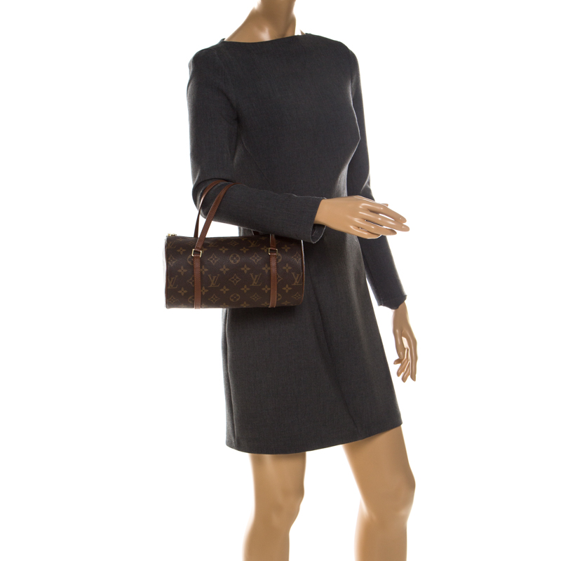 

Louis Vuitton Monogram Canvas Papillon 26 Bag, Brown