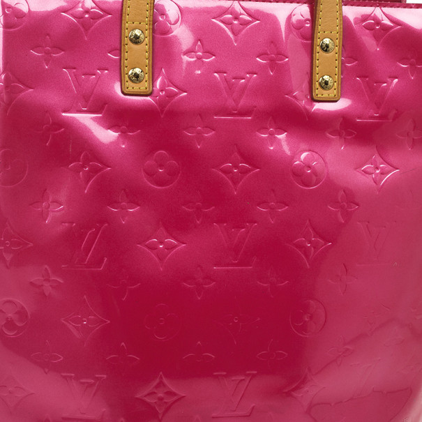 LOUIS VUITTON Yellow Vernis Reade GM – The Luxury Lady