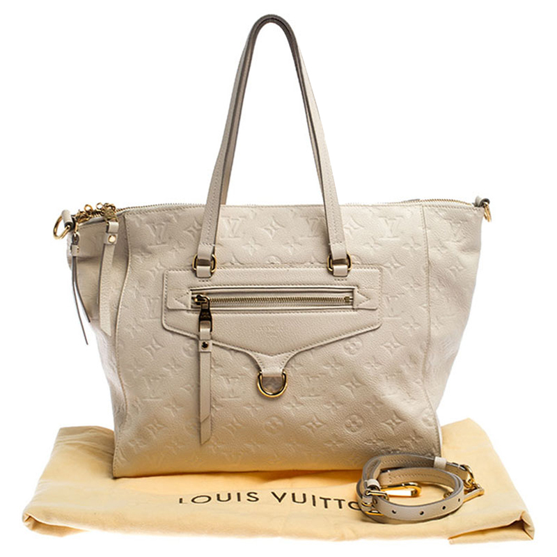 Louis Vuitton Neige Monogram Empreinte Leather Lumineuse PM 5LV106