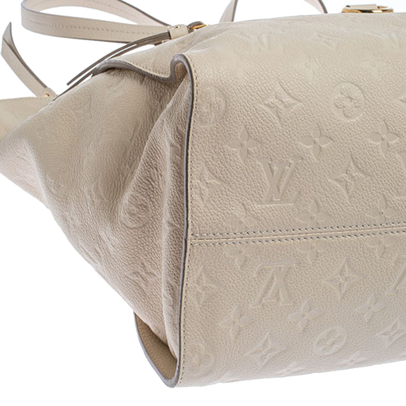 Louis Vuitton Neige Monogram Empreinte Leather Lumineuse PM Bag - Yoogi's  Closet