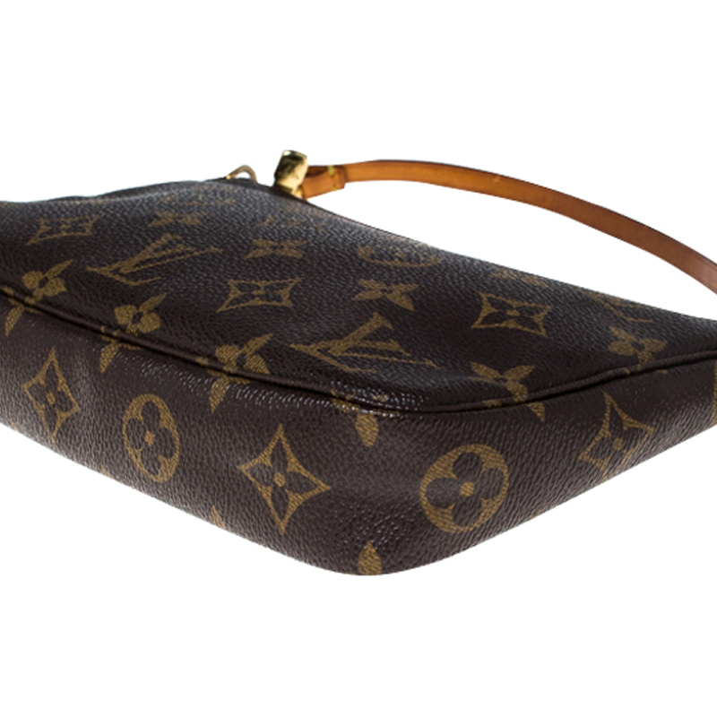Louis Vuitton Monogram Pochette Accessories Wristlet Pouch Accessoires Bag  533lvs310